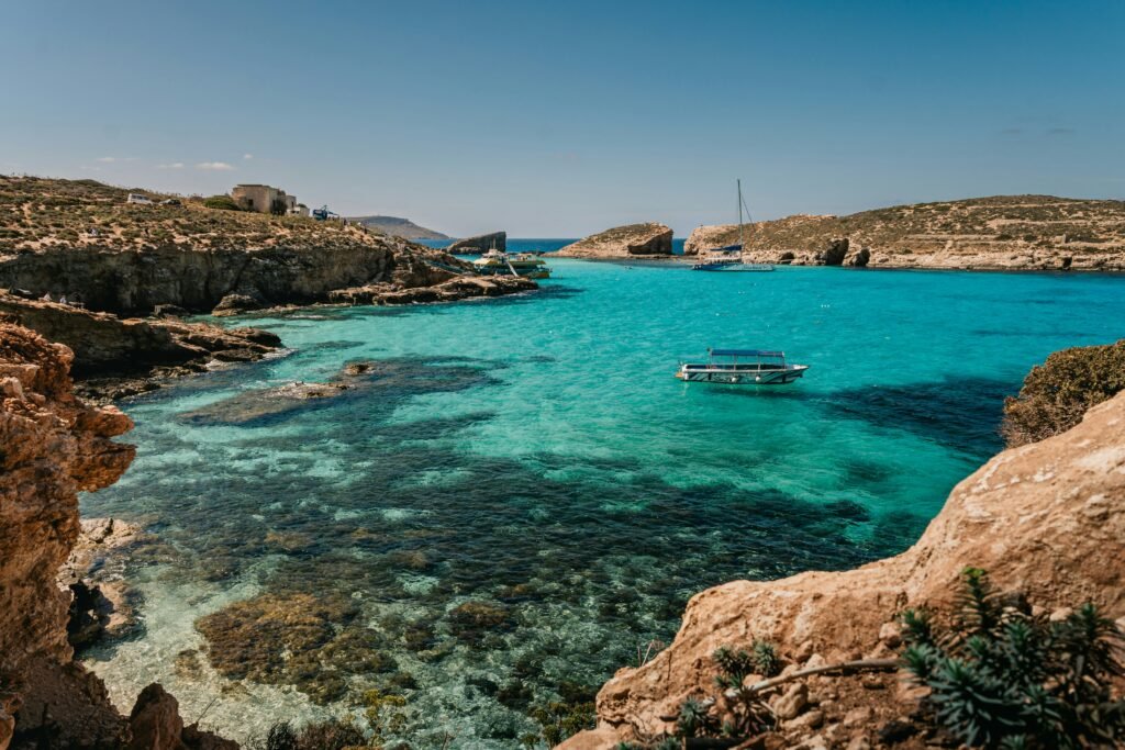 Blue Lagoon Malta crystal clear turquoise water Mediterranean island day trip experience