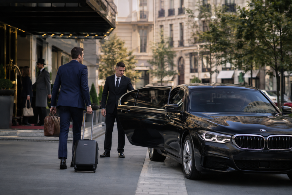 Táxi privado do aeroporto de Paris