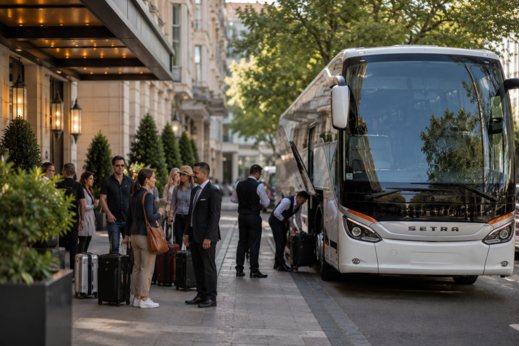 Location d’autocar pour mariage à Strasbourg avec chauffeur
